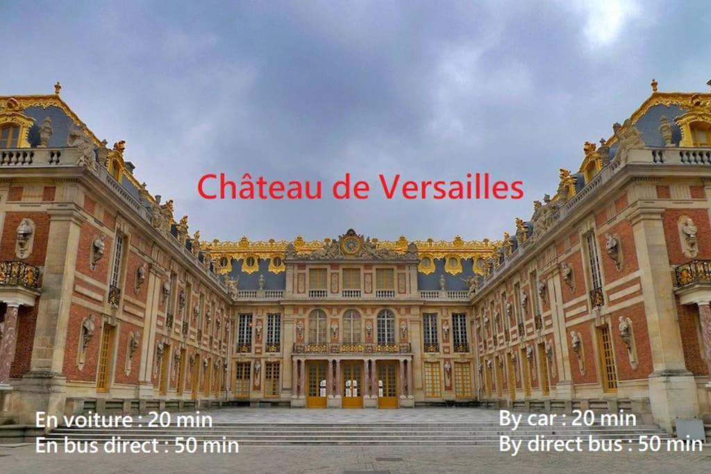 Appartement 4 Pieces - La Rose Des Yvelines - Classe 3 Etoiles トラップ エクステリア 写真